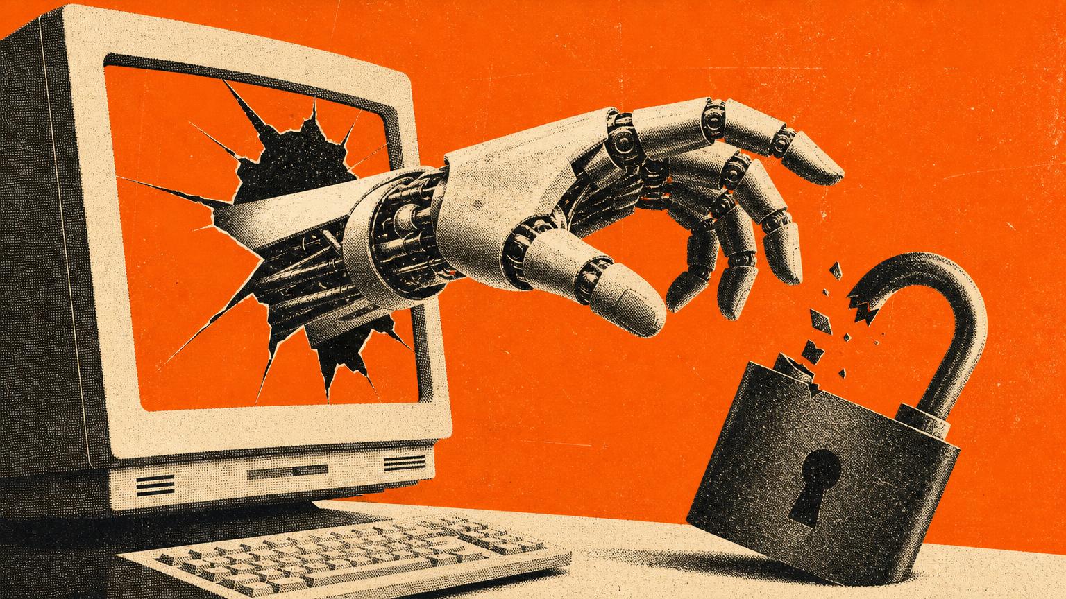 AI breaking into a computer system